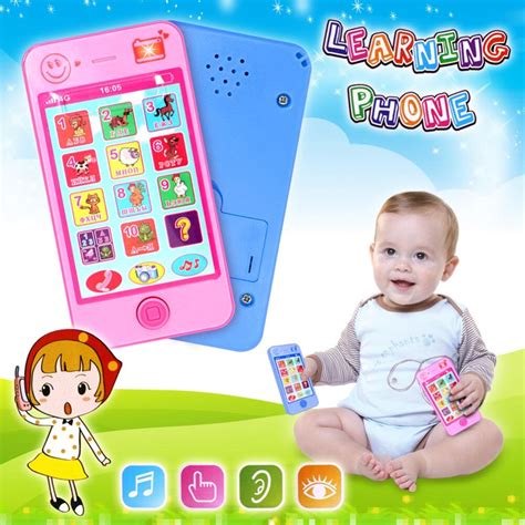 Jocestyle Baby Russian Language Kids Phone Toys Children Educational