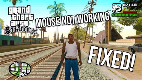 How To Fix Gta San Andreas Mouse Not Working Fixed Works 100 Youtube