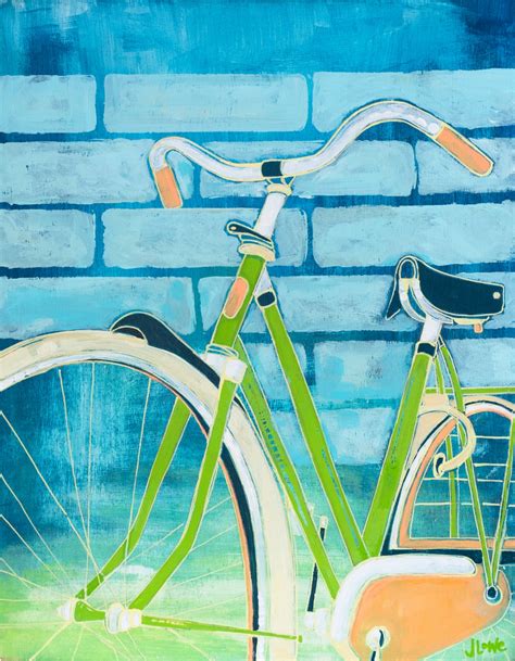 Vintage Bike Art Print Etsy