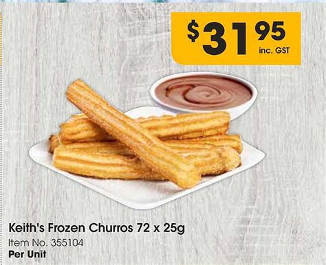 Keiths Frozen Churros Offer At Campbells Wholesale