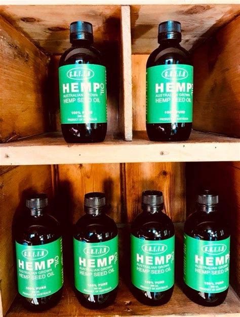 Pure Hemp Seed Oil Economy Box 6x200ml Bottles — Green Hemp Australia