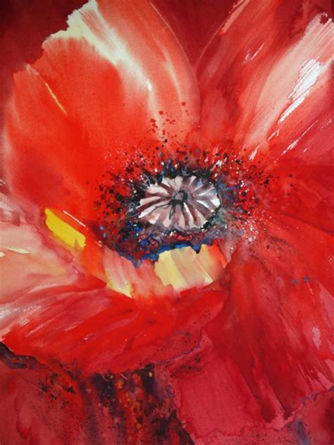 Experimental Flowers In Watercolour With Ann Blockley Swa