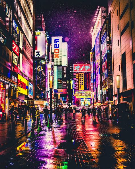 Tokyo Streets In Technicolor Oc 3012x4016 Japanpics