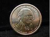 Pictures of John Adams Presidential Dollar