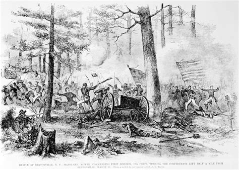The Battle Of Bentonville The American Civil War Worldatlas