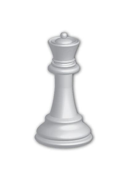 Use a combination of straight lines and arc shapes to draw the head of the. Queen of Graphics: Tutorial: How to draw 3D Chess Pieces ...