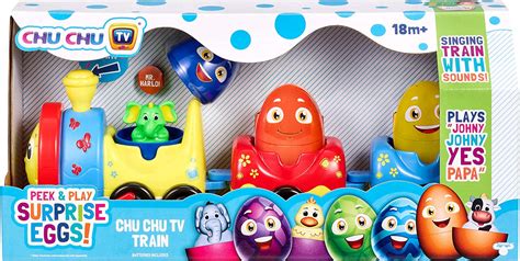 Peek And Play Surprise Eggs By Chuchu Tv Chu Train Buy Online At Best Price In Ksa Souq Is