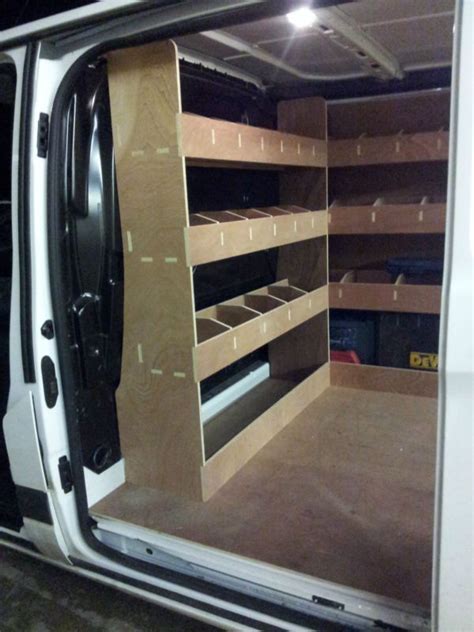 Ford Transit Custom Van Racking Swb Complete 12mm Plywood Shelving