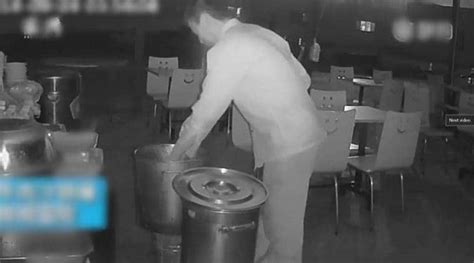 Video Cctv Footage Shows Restaurant Owner Urinating In Rivals Soup
