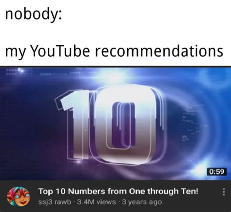 Top 10 Numbers From 1 Through 10 Rmemes