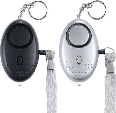 Personal Alarm Keychain Self Defense Sos Emergency Safety Sound Alarm