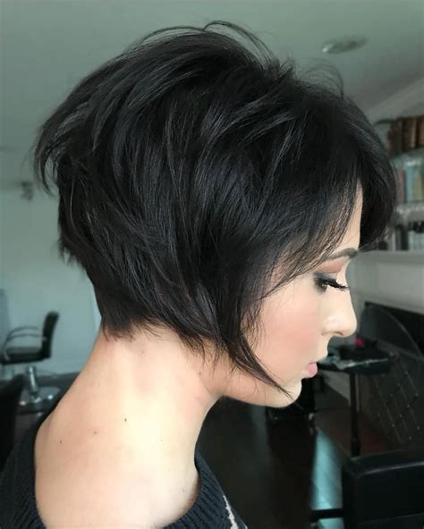 A fade or undercut will allow the styled look on the top to really stand out since the quiff is ideal for natural volume. 10 Modern Short Bob Haircut - 2020 Easy Short Hairstyles ...