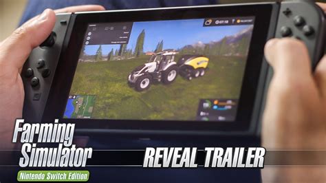 Farming Simulator Switch Edition Reveal Trailer Youtube