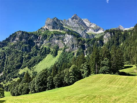 Free Photo Mountain Landscape Glarus Summer Nature Mood Alpine