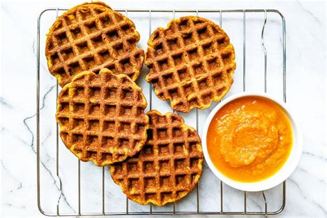 Pumpkin Tigernut Waffles Aip Top Free The Open Cookbook