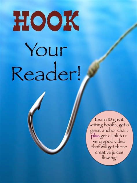 Hook Your Reader Writing Introductions Writing Hooks Elementary
