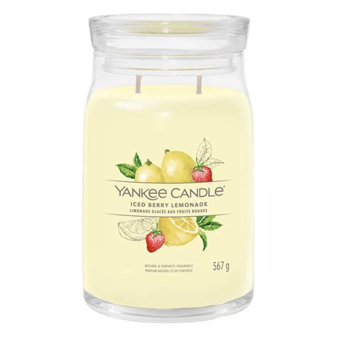 Yankee Candle Iced Berry Lemonade Large Jar 1629983e Candle Emporium