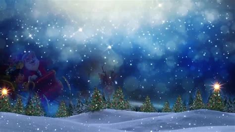 Snow Falling Motion Effect Christmas Background Video Kishore Gfx