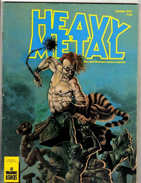 5 heavy metal magazines september october november december 1977 january 78 fm9 comic books
