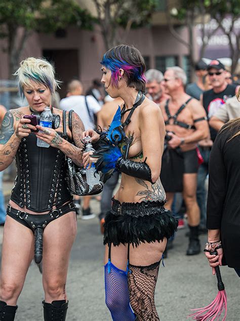 San Francisco Folsom Street Fair Candid Photos Pictures And