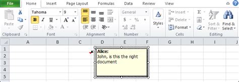 How To Insert Comments In Excel Javatpoint