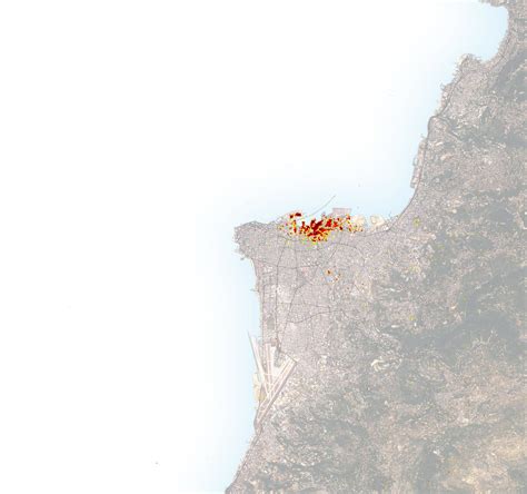 Damage proxy map of the beirut explosion on 4th of august 2020 as observed from the copernicus sensors. NASA Scientists Map Beirut Blast Damage - Devastating ...