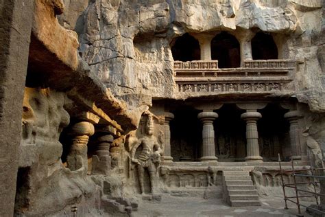 Aspundir Kailashnath Temple Ellora Caves Maharashtra India