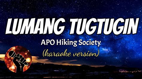 Lumang Tugtugin Apo Hiking Society Karaoke Version Youtube