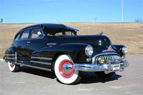 1947 Buick Special Sedan 4 Door Black Classic Old Vintage Usa