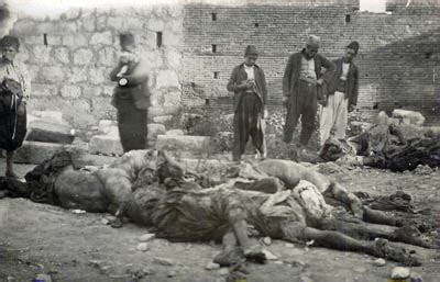 This is what happened in 1915. Armenian Genocide: Armenian Genocide 1915-1923 by Ottoman Turks