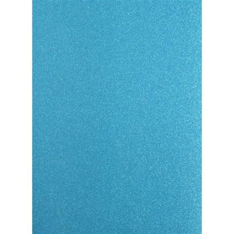 Florence • Glitter Paper A4 250g Turquoise Глитер картон 250 гр А4