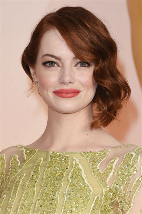 Get The Look Emma Stone Makeup At Oscar 2015 Emma Stone Hair Emma