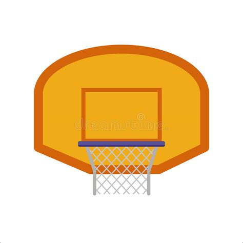 Basketball Hoop Sport Basket Vector Illustration Stock Vector