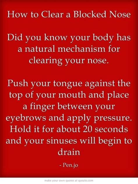 Or maybe it's itching like crazy and you can't stop sneezing? How to clear a blocked nose diy easy diy remedies home ...