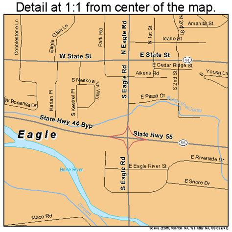 Eagle Idaho City Limits Map