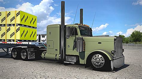 Peterbilt 379 Custom Outlaw Truck American Truck Simulator Ats 4k