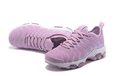 New Nike Air Max Plus Tn Kpu Tuned Lilac Colour Pink White Women Running Shoes 830768 551 Febbuy