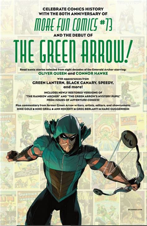 Green Arrow 80 Years Of The Emerald Archer â€“ The Deluxe Edition