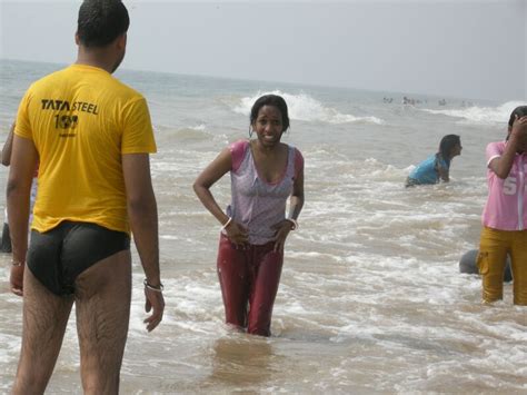 Indian Girls In Bikini At Goa Beach Chuttiyappa