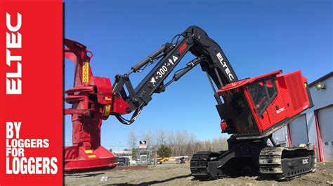 Eltec Fbl L Feller Buncher With Leveling System Youtube