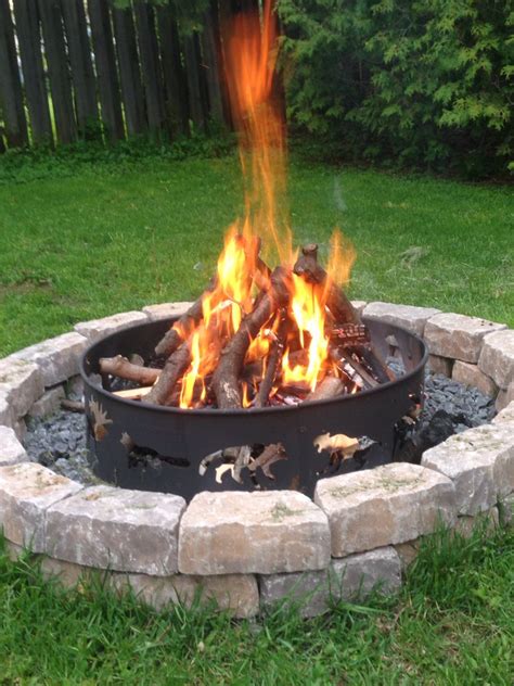 Rustic Outdoor Fire Pit By William Morrison Rustic Outdoor Outdoor