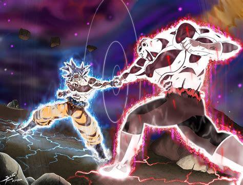 Goku Vs Jiren My Digital Drawing R Dragonballsuper