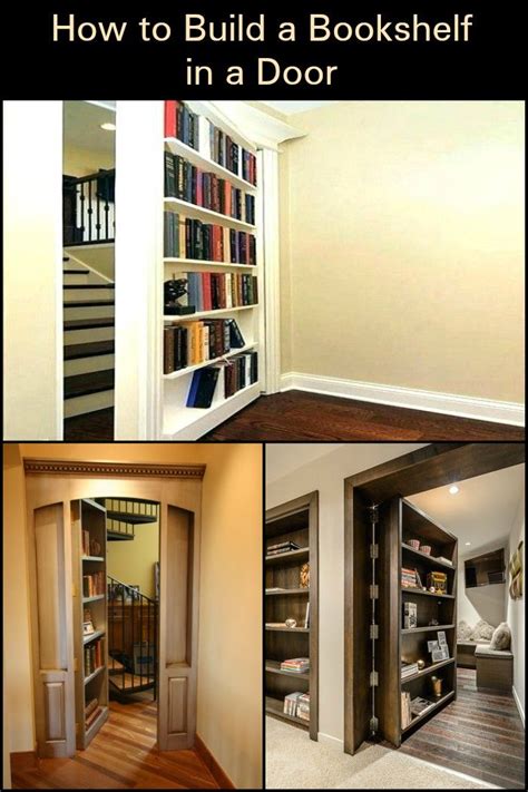 Create Extra Storage In Your Home By Turning A Door Into A Set Of