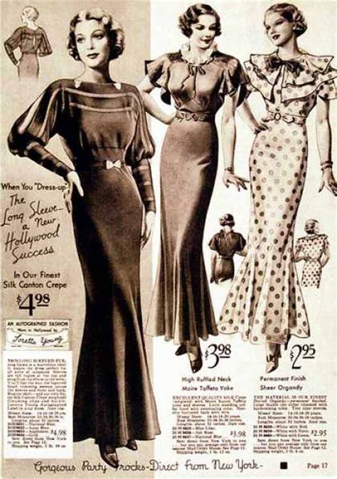 Fashion In The 1930s Clothing Styles Trends Pictures And History