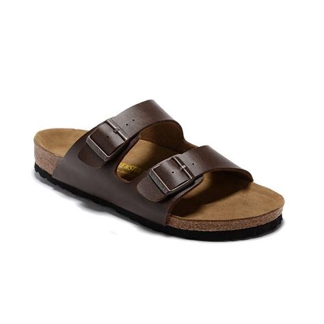 Birkenstock Arizona Sandal Unisex Color Dark Brown Shoe Size 41 Sporteque