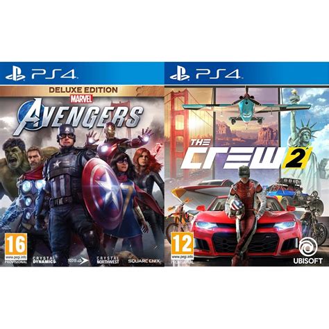 Buy Marvels Avengers Deluxe Edition Ps4the Crew 2 Ps4 Online At
