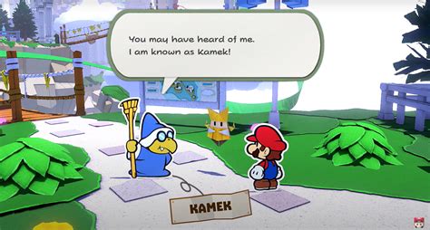 New Trailer For Paper Mario The Origami King Confirms Characters And