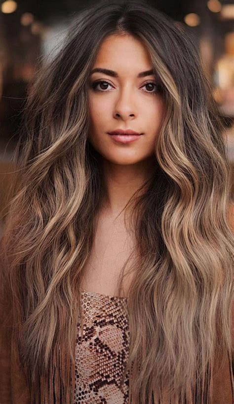 36 Chic Winter Hair Colour Ideas And Styles For 2021 Mousy Blonde Long Hair