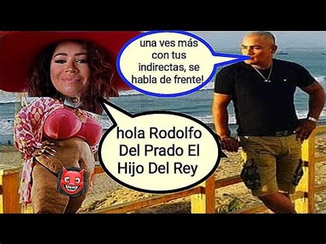 Carolina Sandoval manda indirectas a Rodolfo Del Prado y él le