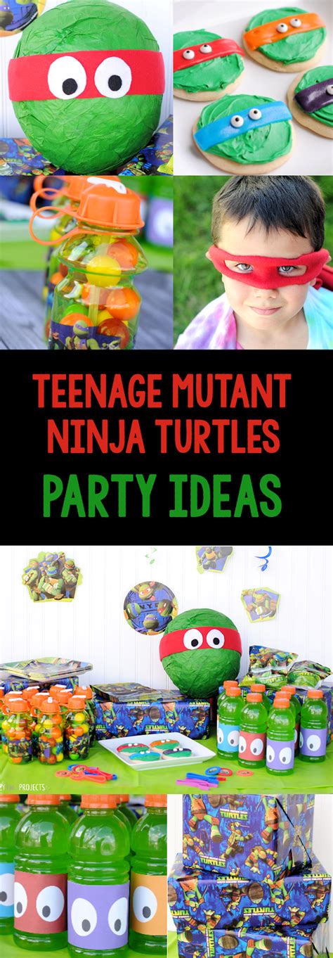 You can either invite 10 persons or 100 persons we will manage. Fun Teenage Mutant Ninja Turtle Party Ideas Dude!